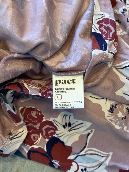 Pact Organic Fit & Flare Midi Dress - Picture 6 of 8